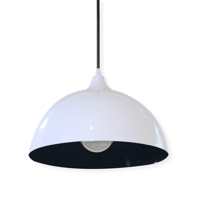 Lámpara colgante de acero